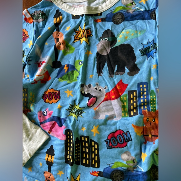 Birdie Bean bamboo 3T Pajamas 2-piece - Picture 3 of 4